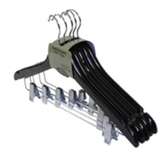 

Suit Hanger with Clips - Set of 5 in Dark Walnut
