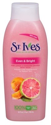 St Ives Even & Bright Body Wash, Pink Lemon and Mandarin Orange 24 Ounce