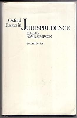 Oxford Essays in Jurisprudence (Second Series)
