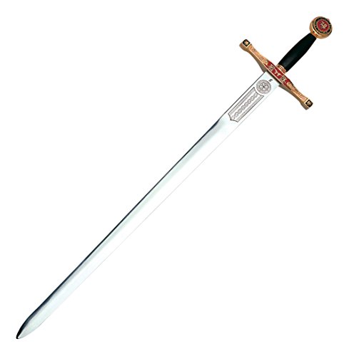 Algopix Similar Product 6 - Gladius Excalibur Sword with Red  Gold