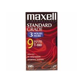 Standard-Grade VHS Videocassette