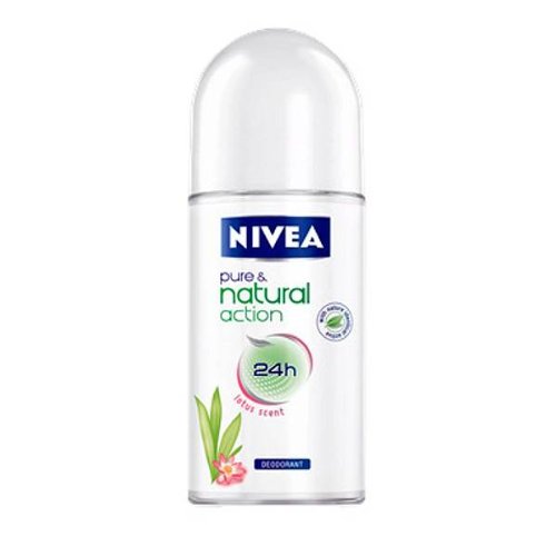 Nivea Roll-On Deodorant Pure & Natural Lotus-50 ml