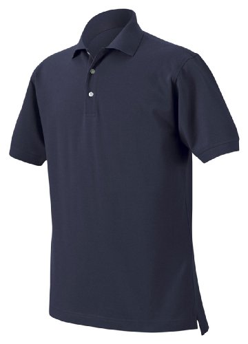 Harvard Square Men's Short Sleeve Five-Star Performance Pique Polo Shirt HS370