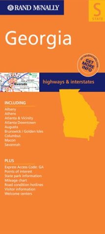 Rand McNally Georgia: Highways & Interstates by Rand McNally and Company