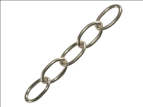 Algopix Similar Product 14 - Faithfull Oval Chain 1.8Mm 10M Chrome