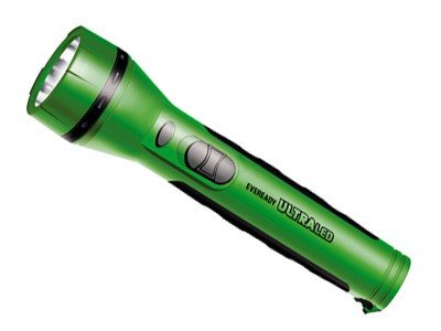 Eveready Griplite DL70 Battery Powered LED Torch (Color May Vary and Pack of 2)
