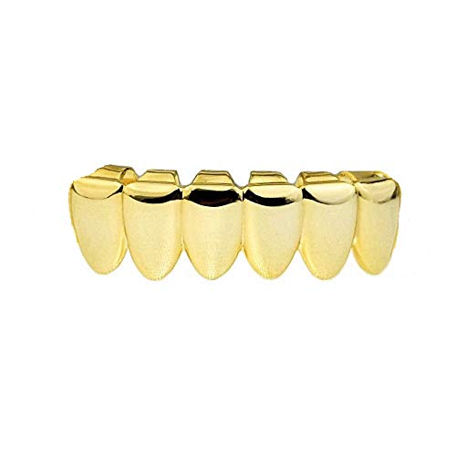 Algopix Similar Product 16 - GoldTone Bottom Row Hip Hop Bling