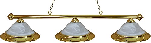 Algopix Similar Product 18 - Ozone Brass Pool Table Light with Glass