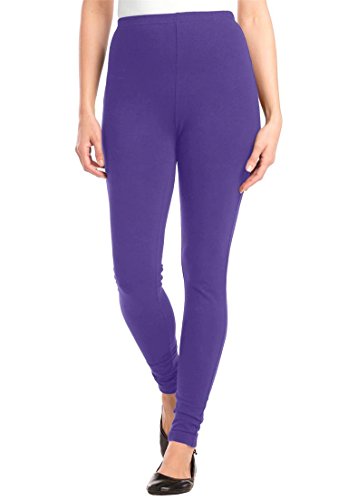 Women's Plus Size Tall Leggings In Stretch Knit