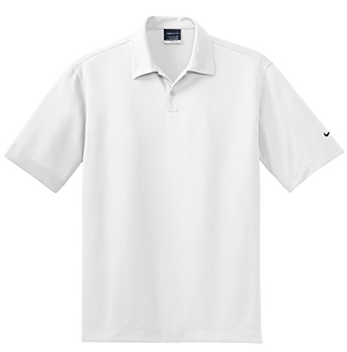 Nike Golf - Dri-FIT Pebble Texture Polo, White, XL