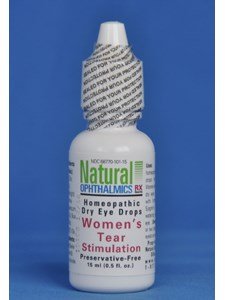 Natural Ophthalmics Women's Tear Stimulation Eye Drops, 0.5 Ounce
