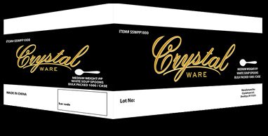 Algopix Similar Product 2 - Soupspoon White pack