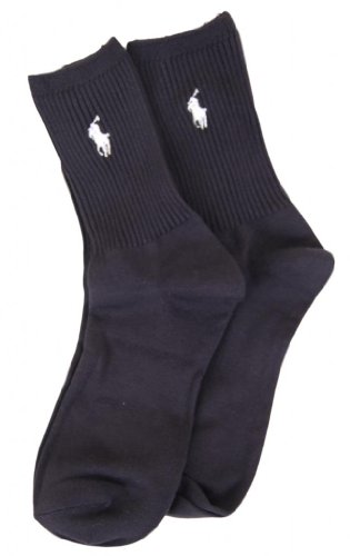 Ralph Lauren Women's Super Rib Crew (2 Pack)