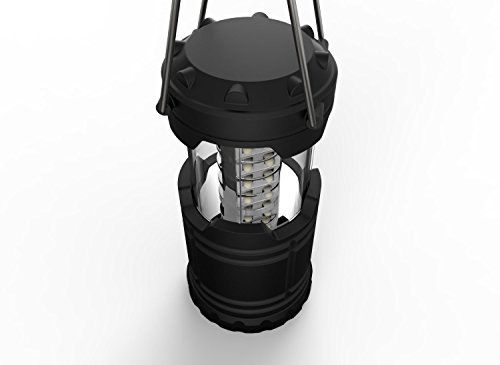 Portable LED Camping Lantern, Lemontec water resistant Ultra Bright 30 LED Lantern for Hiking, Emergencies, Hurricanes, Outages, Storms, Camping (3 AA Batteries) - Image 3
