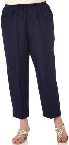 Alfred Dunner Plus Size Polyester Pants