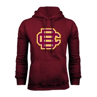 

Bethune Cookman Champion Maroon Fleece Hood 'BC Logo'