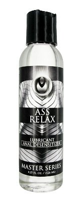 Master Series Ass Relax Desensitizing Lubricant, 4.25 Ounce