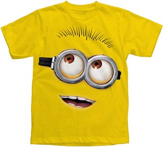 Youth: Despicable Me 2 - Big Head Kids T-Shirt Size YM