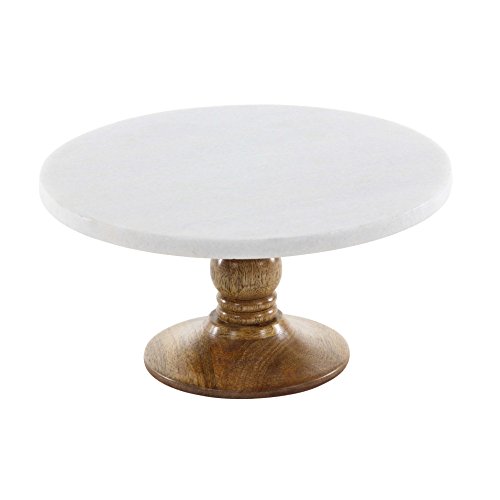 Algopix Similar Product 3 - Benzara Comely Marble White and Brown