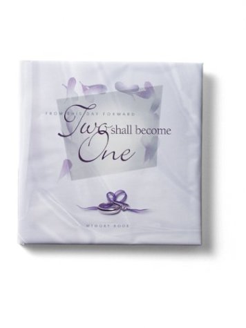 Two Shall Become One Memory Book by Zondervan