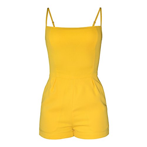 Algopix Similar Product 3 - closet convention Short Yellow Jumpsuit