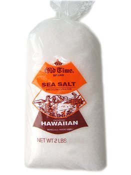Hawaiian White Sea Salt From Hawaii Islands - 2lb Bag