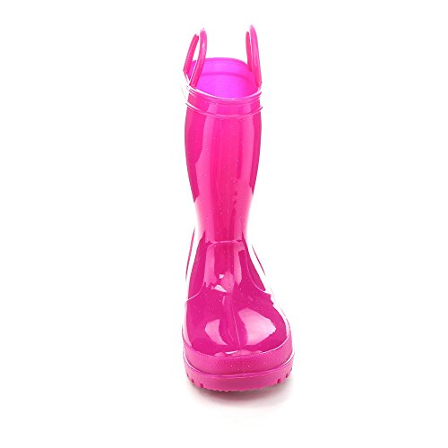 

JELLY BEANS JUDY Kid's Girls Comfort Solid Color Rain Boots