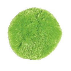LIME GREEN PLUSH GUMBALL PILLOW