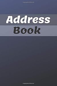 Address Book: A Personal Organizer for Addresses, Alphabetical Tab, Phone/Mobile Numbers, Email Address, Birthday and more, Large Print