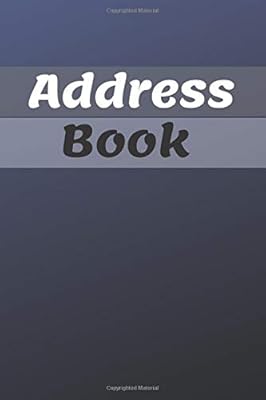 Address Book: A Personal Organizer for Addresses, Alphabetical Tab, Phone/Mobile Numbers, Email Address, Birthday and more, Large Print
