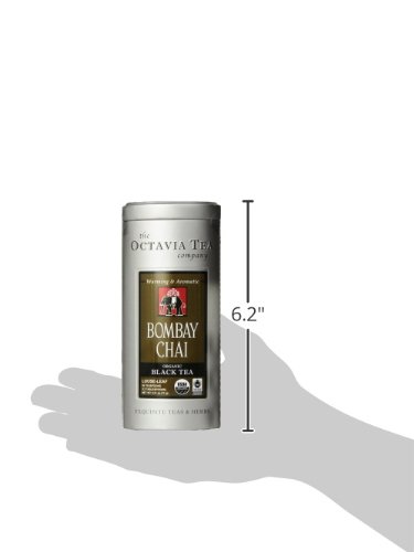 

Octavia Tea Bombay Chai (Organic, Fair Trade Black Tea), 2.51-Ounce Tin