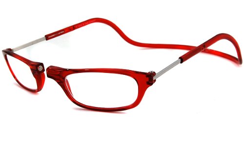 Clic Readers Reading Glasses - Clic Readers Red / RED +3.00