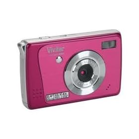 Vivitar ViviCam 5022 - 5.1 Megapixels 4x Digital Zoom - Color : Pink