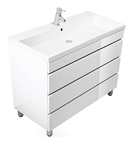 Algopix Similar Product 4 - Emotion Standing Vanity Unit VIA 100