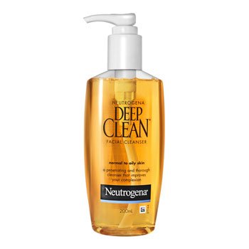 Neutrogena Deep Clean Facial Cleanser, 200ml Buy Neutrogena Deep Clean Facial Cleanser, 200ml from Amazon.in!