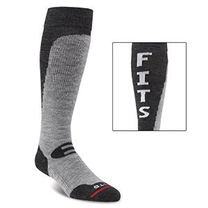 

Fits Sock Medium Over the Calf Ski Socks - 2002 (Light Grey - XXL)