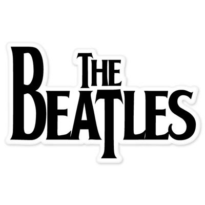 The Beatles Vynil Car Sticker Decal - Select Size