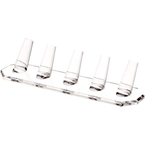 Algopix Similar Product 19 - Plymor Brand Clear Acrylic Ring Finger