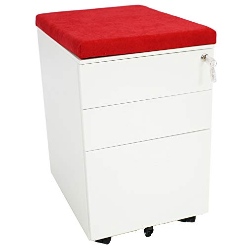 Algopix Similar Product 3 - CASL Brands Rolling Mobile File Cabinet