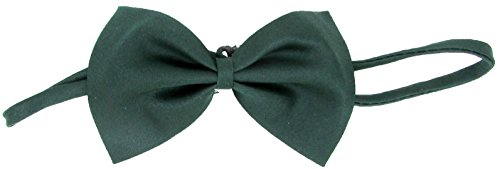 Algopix Similar Product 5 - Boys Bow Ties (Forest Green)