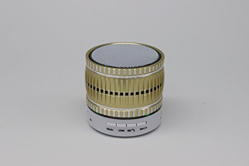 

(2015 New Arrival)high Quality Mini Lightweight Portable Premium Sound Wireless Bluetooth Speaker with Rechargeable Battery - Enhanced Bass, Support Micro Tf Card with LED Light(S68U-Yellow)