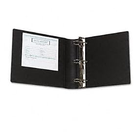 Top Performance DXL Locking DRing Binder With Label Holder 3 Capacity Black