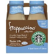 

Starbucks Frappuccino Mocha Light Coffee Drink, 9.5 oz, 4pk(Case of 2)