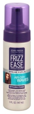 John Frieda Frizz Ease Dream Air-Dry Waves Style Foam 5oz