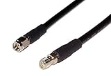 SMA Male to SMA Female Jumper - Times Microwave LMR-240 Coaxial Cable | LMR240 RF Antenna Extension cable / Coax Transmission Line including an MPD Digital (TM) magnet (5 ft)