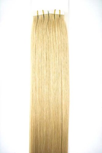 

10 Pieces 20" Remy Tape Hair Extensions #16 Ash Blonde