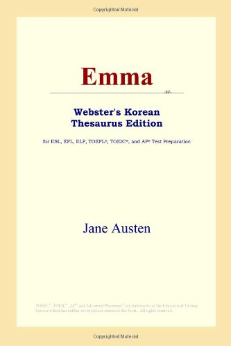 Emma (Webster's Korean Thesaurus Edition) by Jane Austen