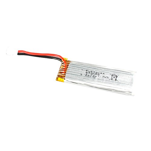 Foxnovo Replacement 3.7V 450mAh Rechargeable Lithium-polymer Lipo Batteries for WLtoys V977 RC Helicopter