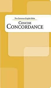 CEB Common English Bible Concise Concordance