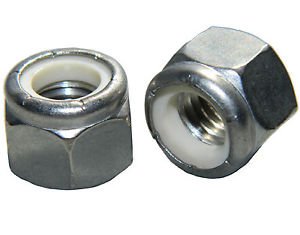 

Stainless Steel nylon insert hex lock nut 4-40 Qty 2500